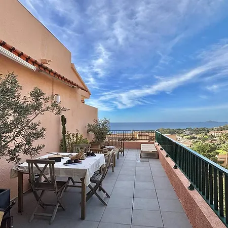 Avec Terrasse Vue Mer, Clim Et Parking A - 2 Pour 4 Pers. - Fr-1-61-648